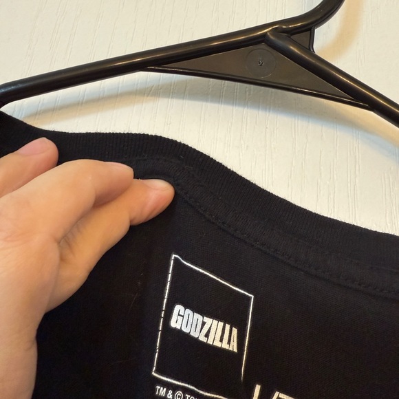 Men’s Black Godzilla Graphic T-Shirt - Picture 2 of 2